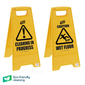 Standard Safety Sign Eco 100% Recycled Wet Floor RS