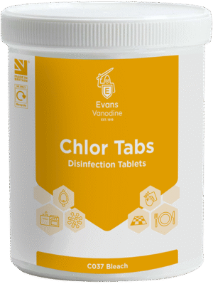 EVANS CHLOR TABS 6x200