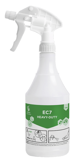 EC7 HEAVY DUTY SPRAY BOTTLE & TRIGGER 6x2