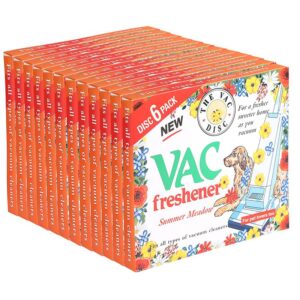 Universal Vacuum Cleaner Air Freshener - 6 Pack - Summer Meadow Fragrance
